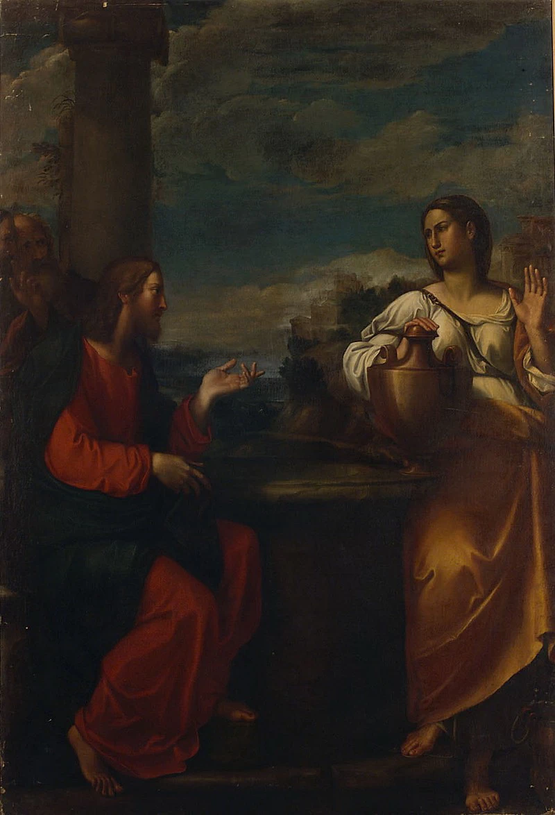 Cristo e la Samaritana - Kunsfhistorisches Museum, Vienna